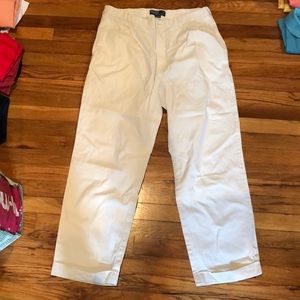 Ralph Lauren white khakis
